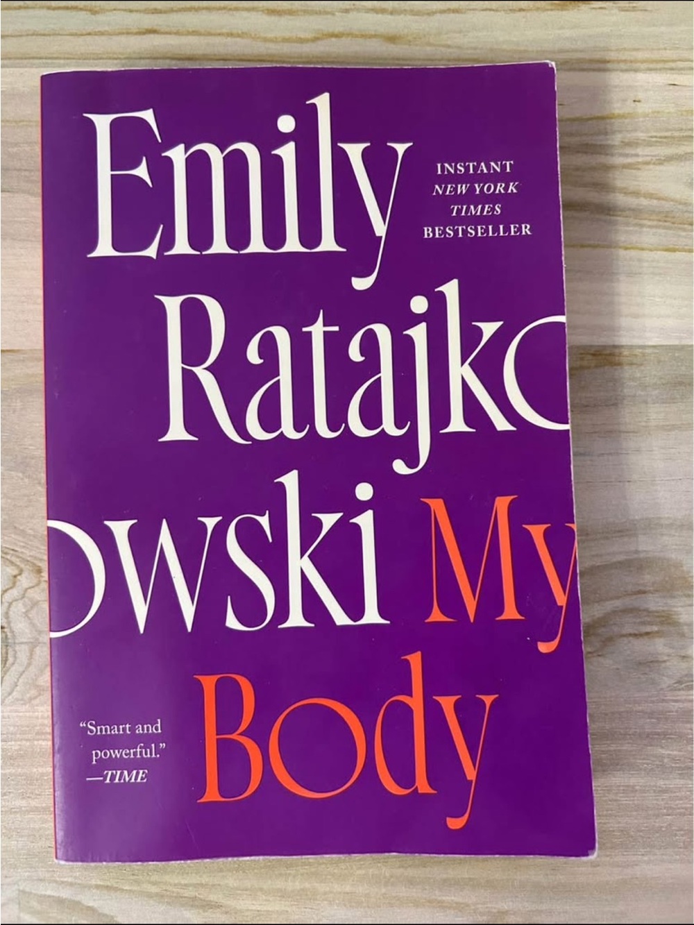 Emily ratajkowski my body paperback - paid $25 plus tax